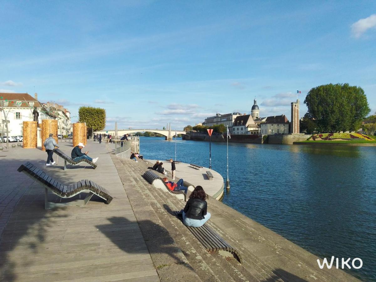 F2 30M2 - Vue Exceptionnelle Sur La Vieille Ville Chalon-sur-Saône Εξωτερικό φωτογραφία